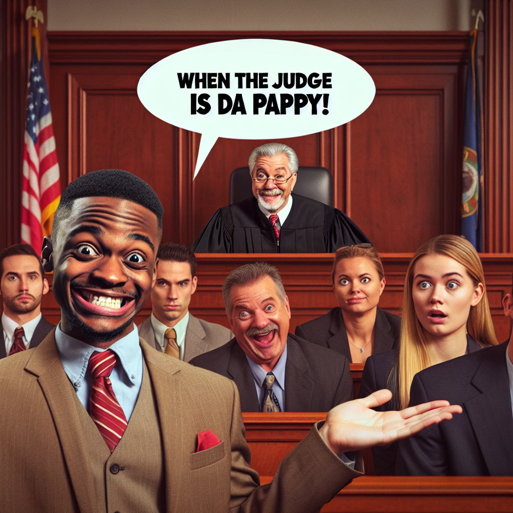 When You Claim to Be the Baby's Daddy in Court