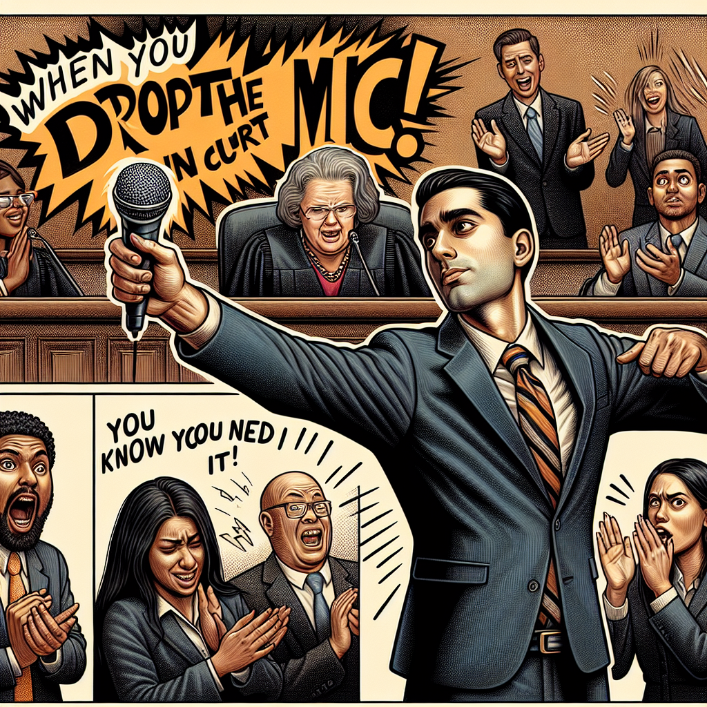 Mic Drop Moments: Epic Comebacks in Courtroom Drama