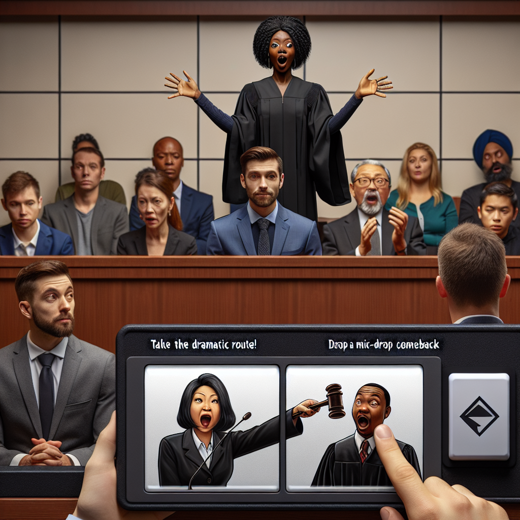 When Your Comeback Hits Harder Than the Courtroom Drama