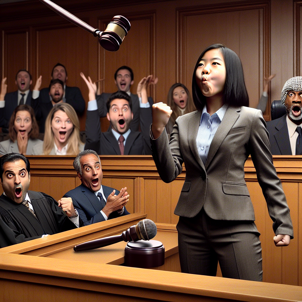 When You Drop the Mic After Your Courtroom Comeback