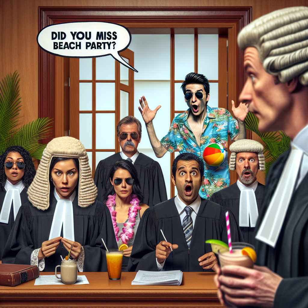 When You're Late to Court but You’ve Got Drama