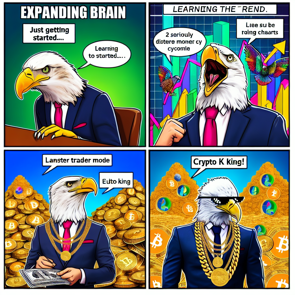 When Memecoins Fly with Eagles: A Hilarious Take on Crypto Hype