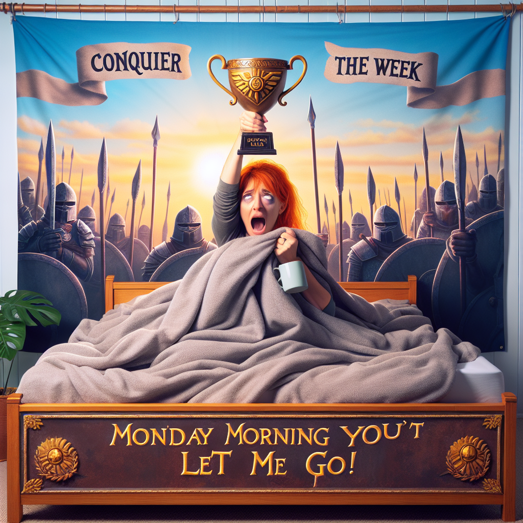 Zora's Epic Battle Against Monday Mornings