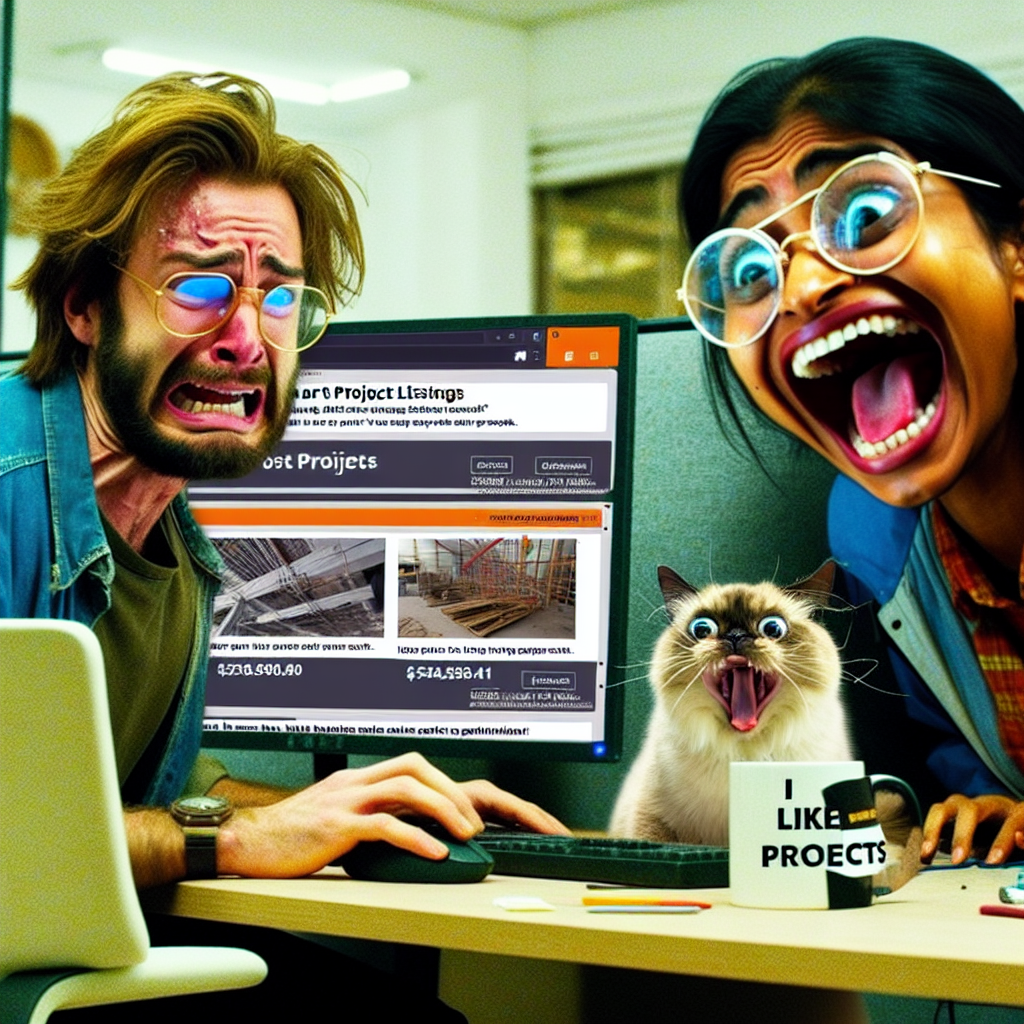 When Project Listings Go Awry: A Hilarious Tale
