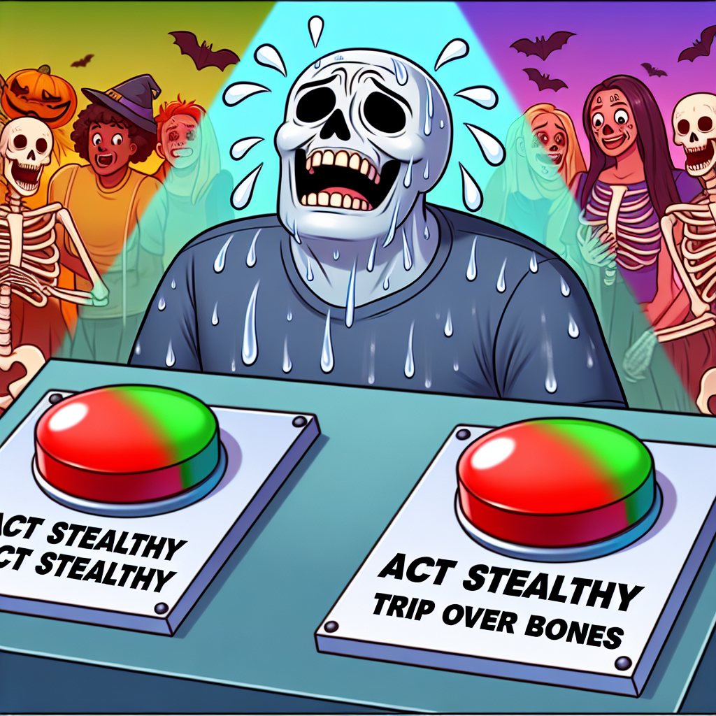 When the Skeleton Among Us is Just Too Obvious