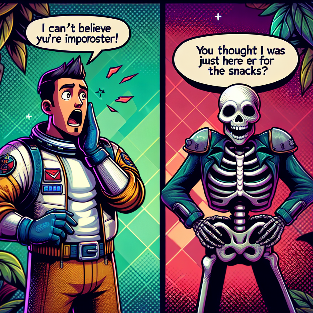 When You Find Out Who the Skeleton Really Is in Among Us