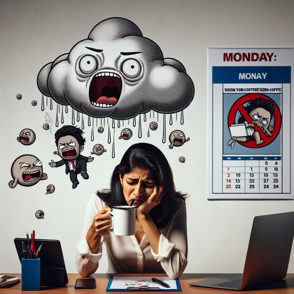 When Monday Hits Hard: A Relatable Comedy Moment