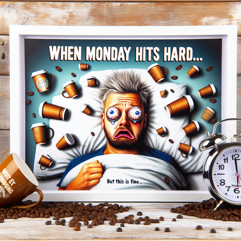 When You Wake Up & Realize It’s Monday: The Struggle is Real!