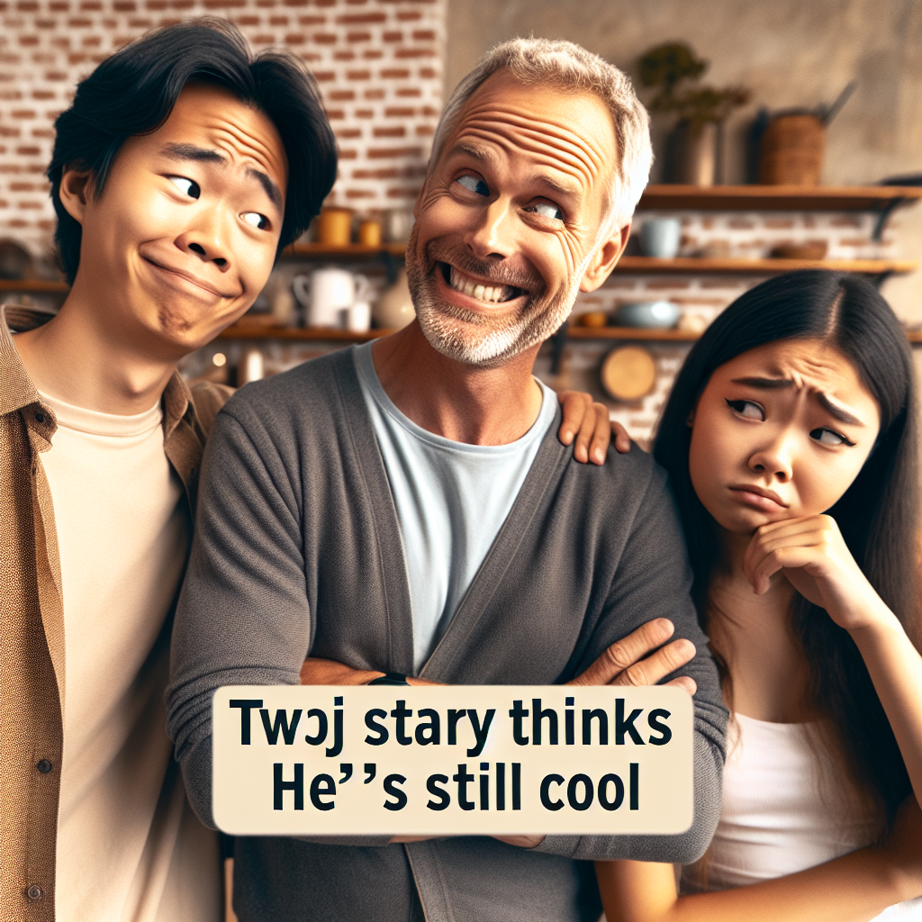 When Your Dad Tries to Show Off His 'Cool' Jokes