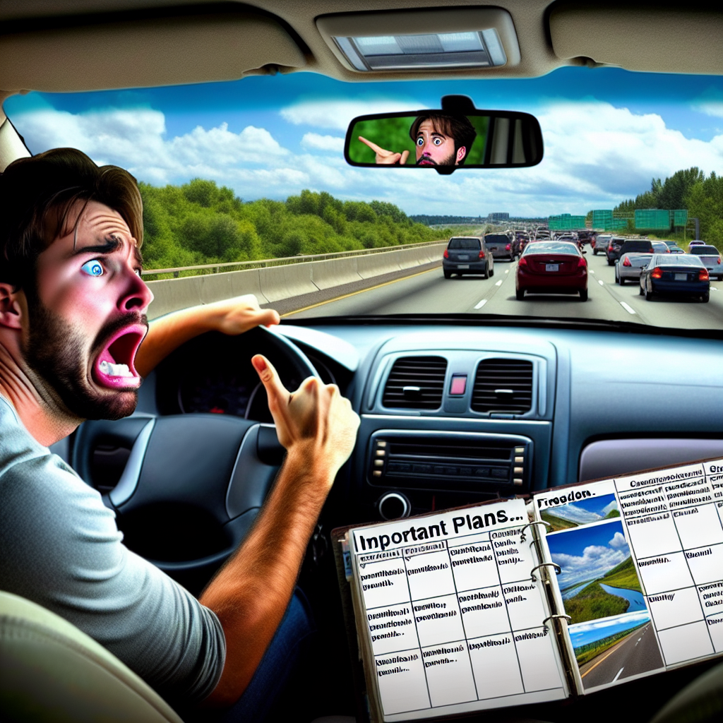 Stuck in Traffic: When You're Late but Your Car Decides to Meditate