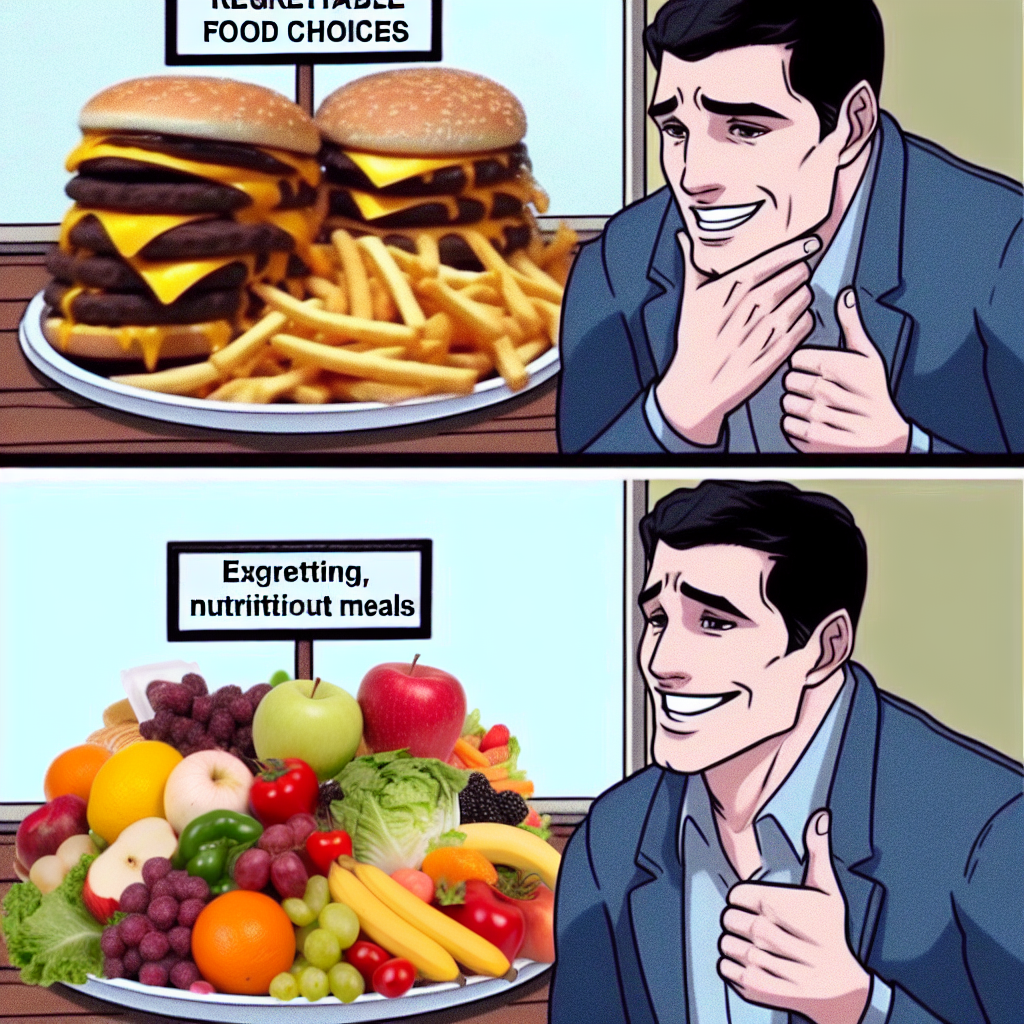 When You're Hungry but Your Stomach Has Other Plans 🍕🤦‍♂️
