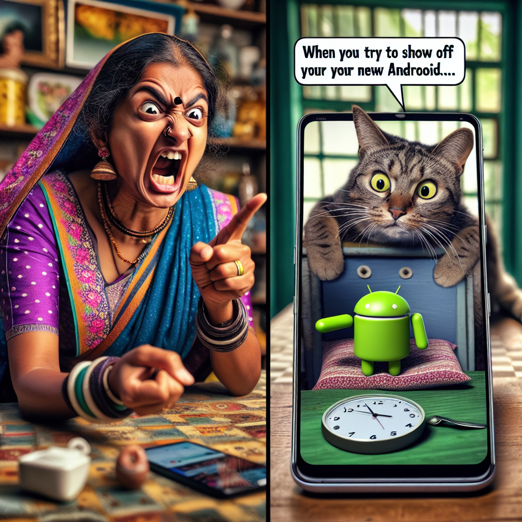 When You Realize Your Android Phone is Just a Fancy Alarm Clock