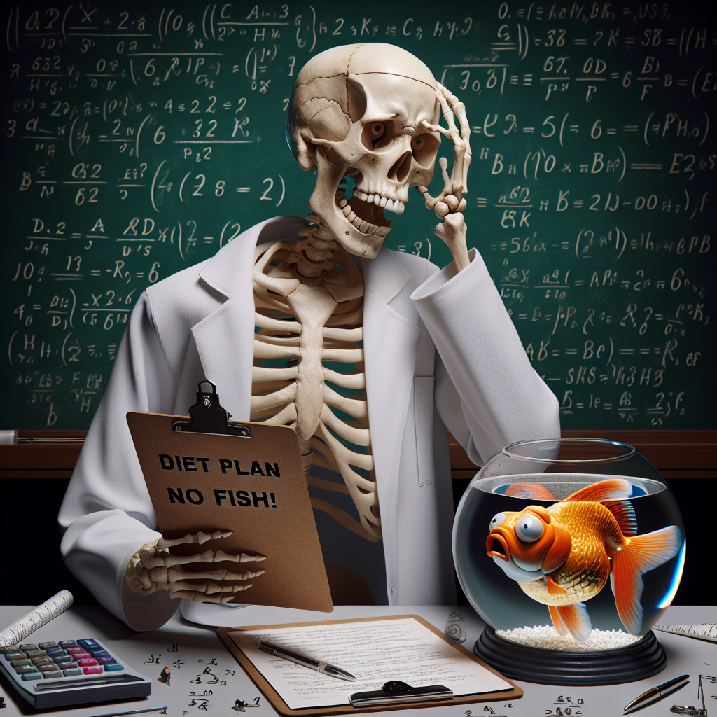 When Skeletons Realize Fish Are in Their Diet No More
