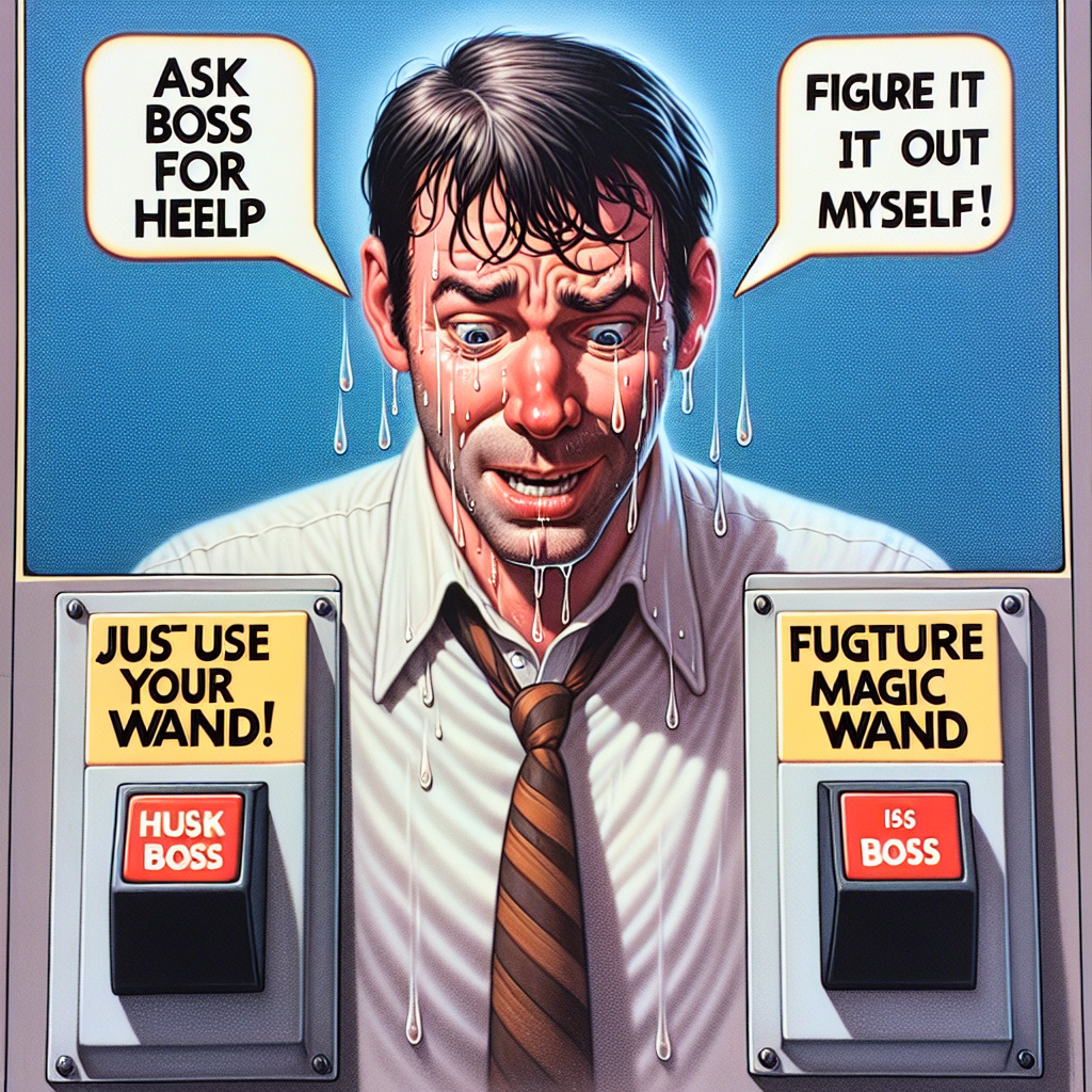 When You Ask for Help but End Up Solving It Yourself