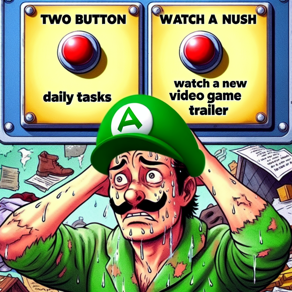 When You're Ready for Super Mario Maker 4 but Life Says No