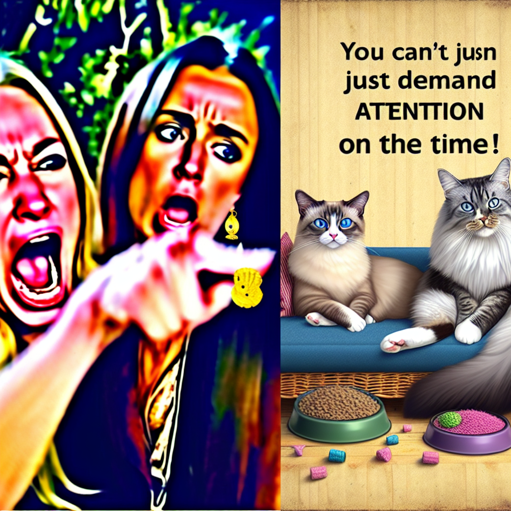 When Your Cat is Just Too Much: The Giant Cat Antics