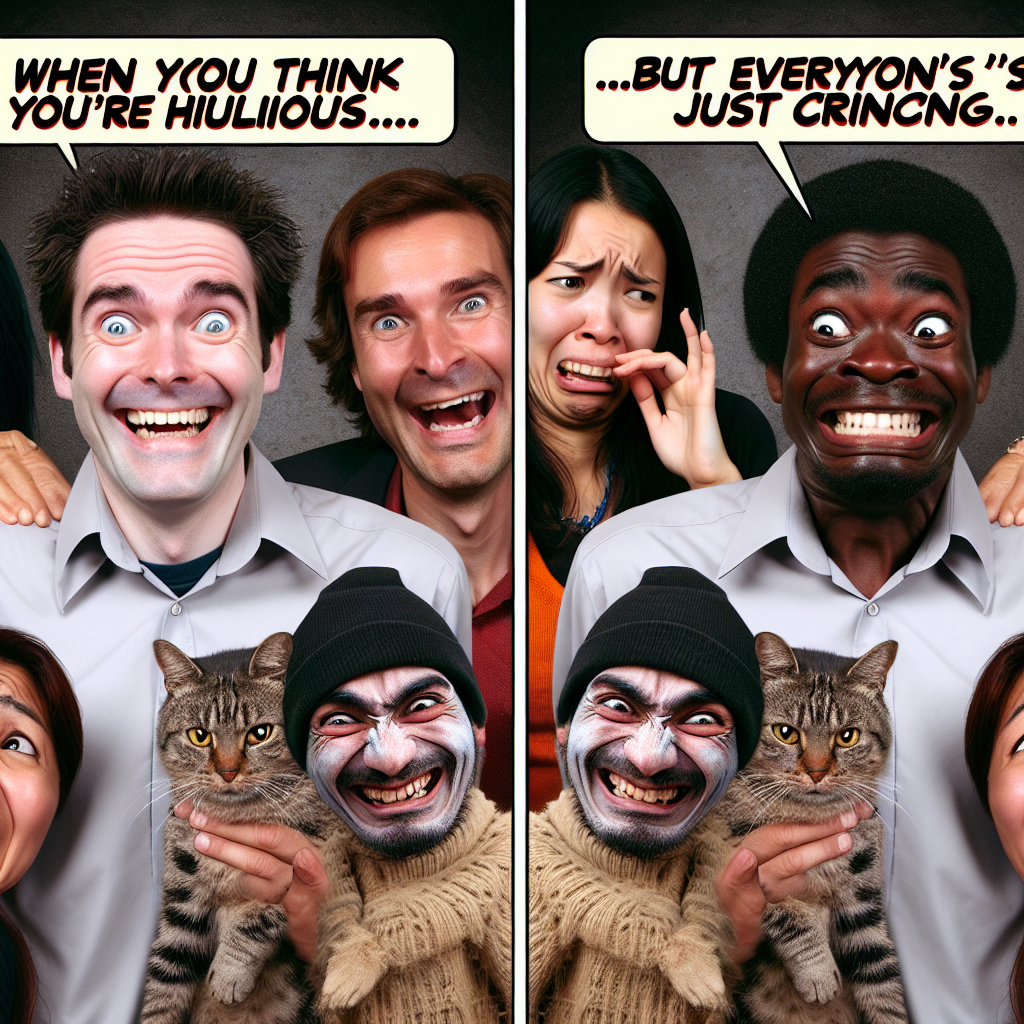 When You're Trying to Be Funny But Only a Cat Gets It