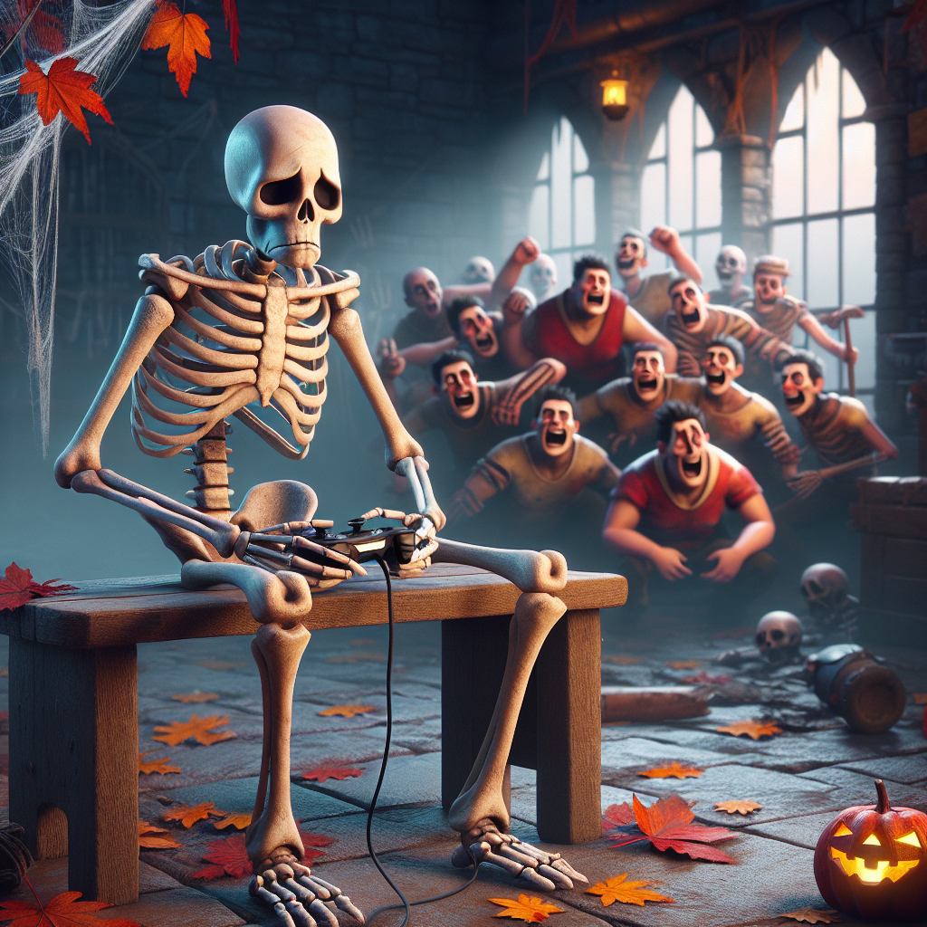 When You're a Skeleton but Want Multiplayer Fun!