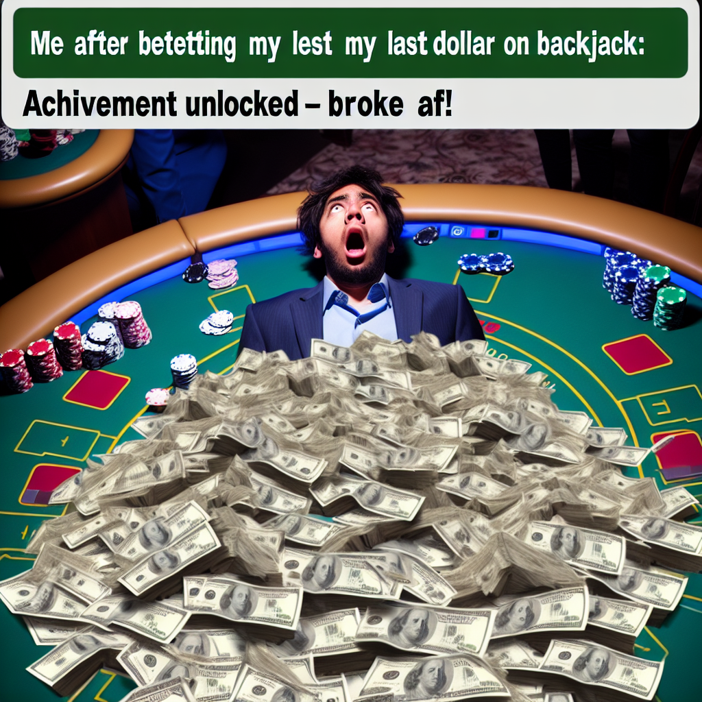 When You Bet It All and Lose: A Gambling Meme Gone Wrong