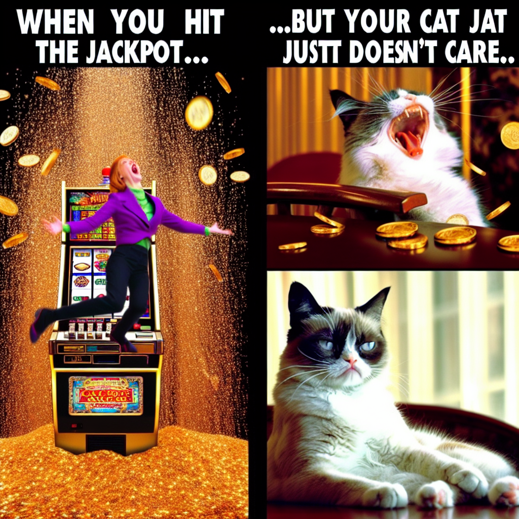 When You Hit the Max Feature on a Slot Machine: Pure Euphoria!