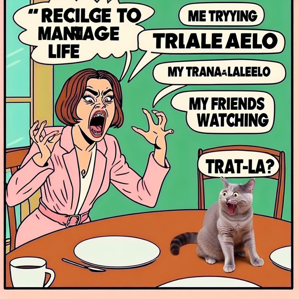 When You Attempt to Handle Life but Just End Up Tralalelo!