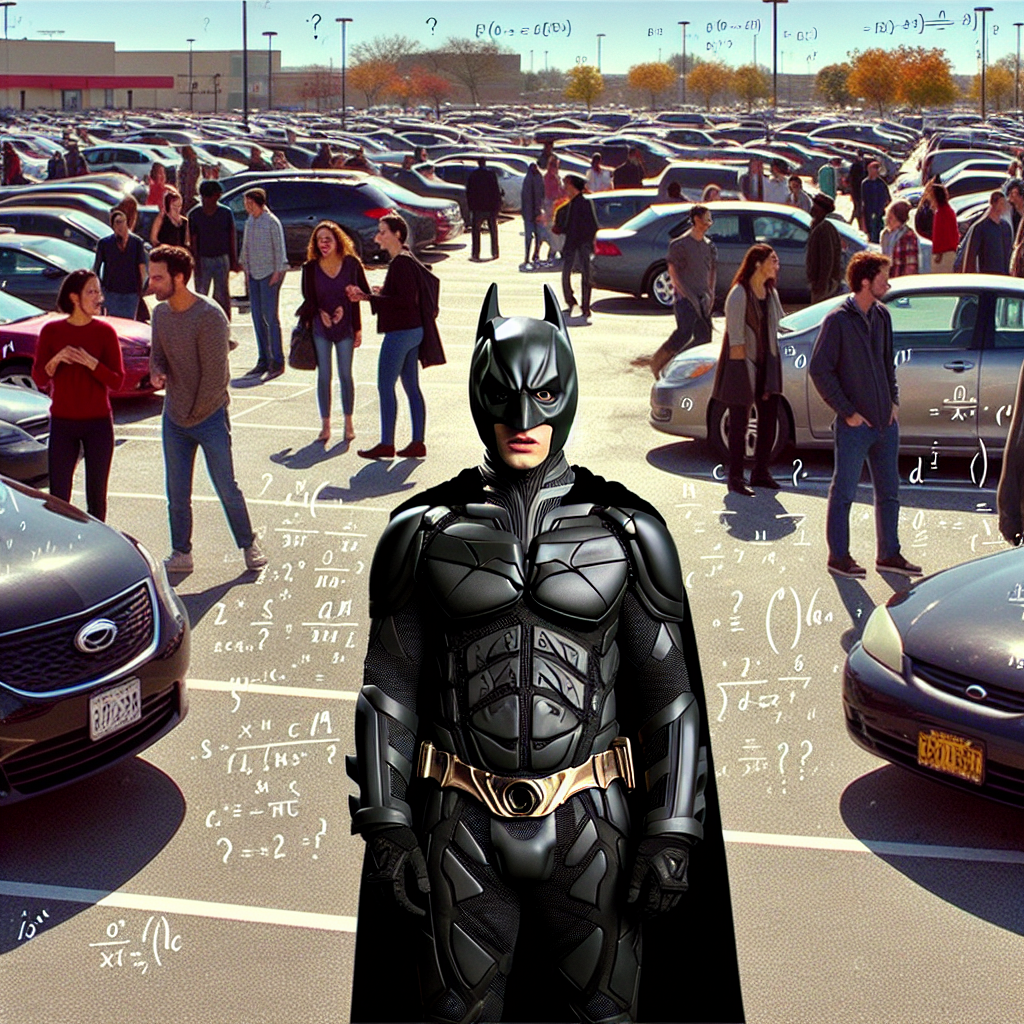When Batman Can't Find His Batmobile