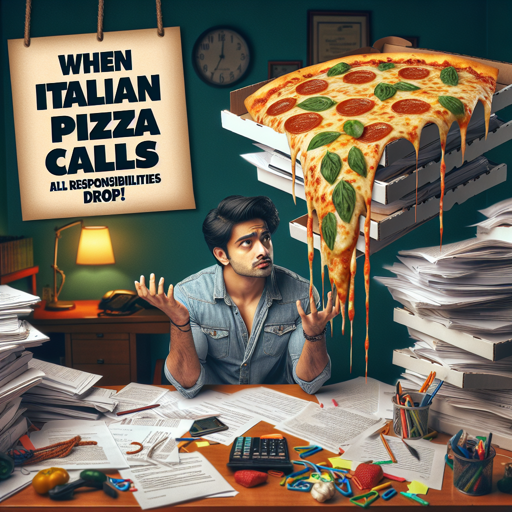When Italian Pizza Calls, Homework Takes a Backseat