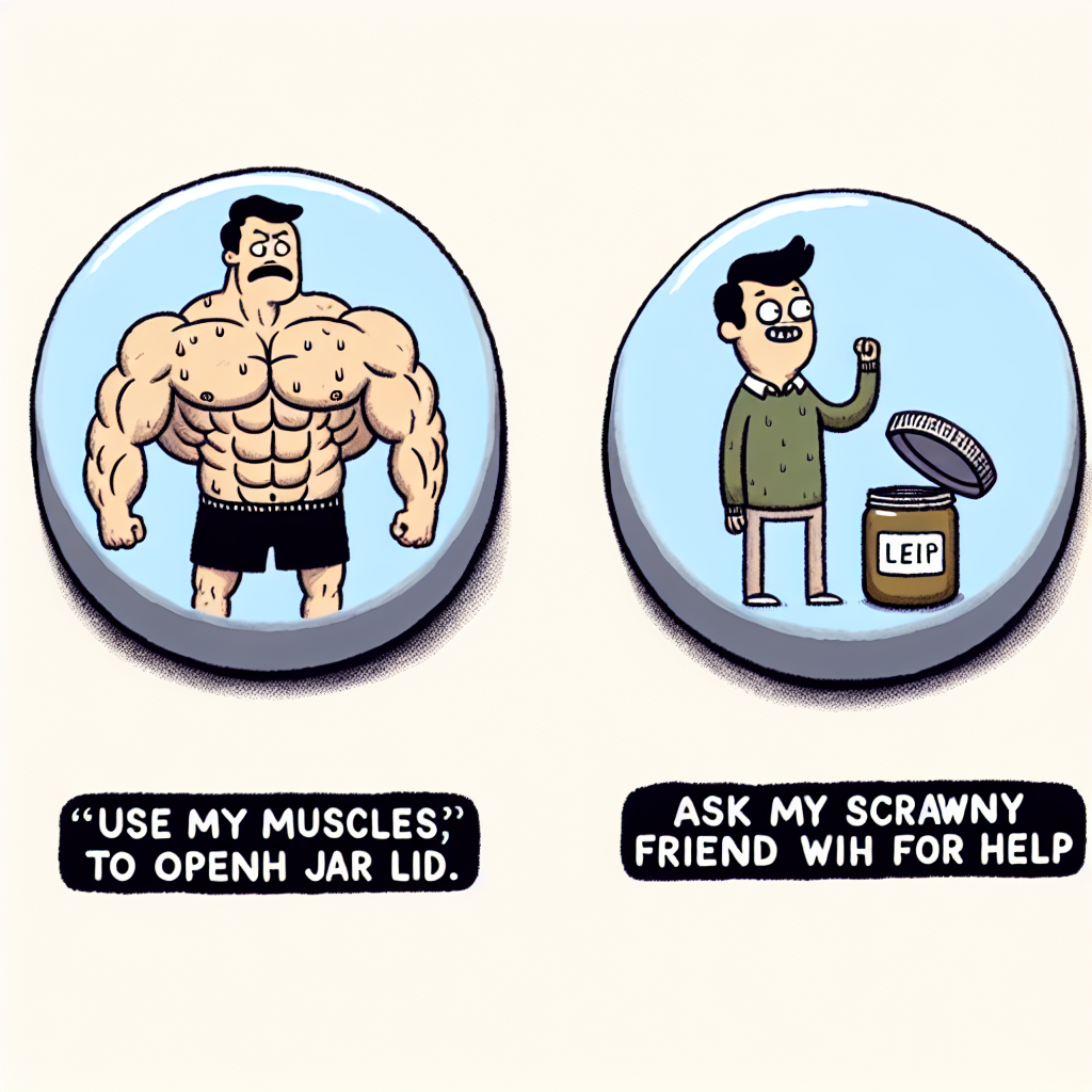When the Strongest Guy in the World Can't Open a Jar