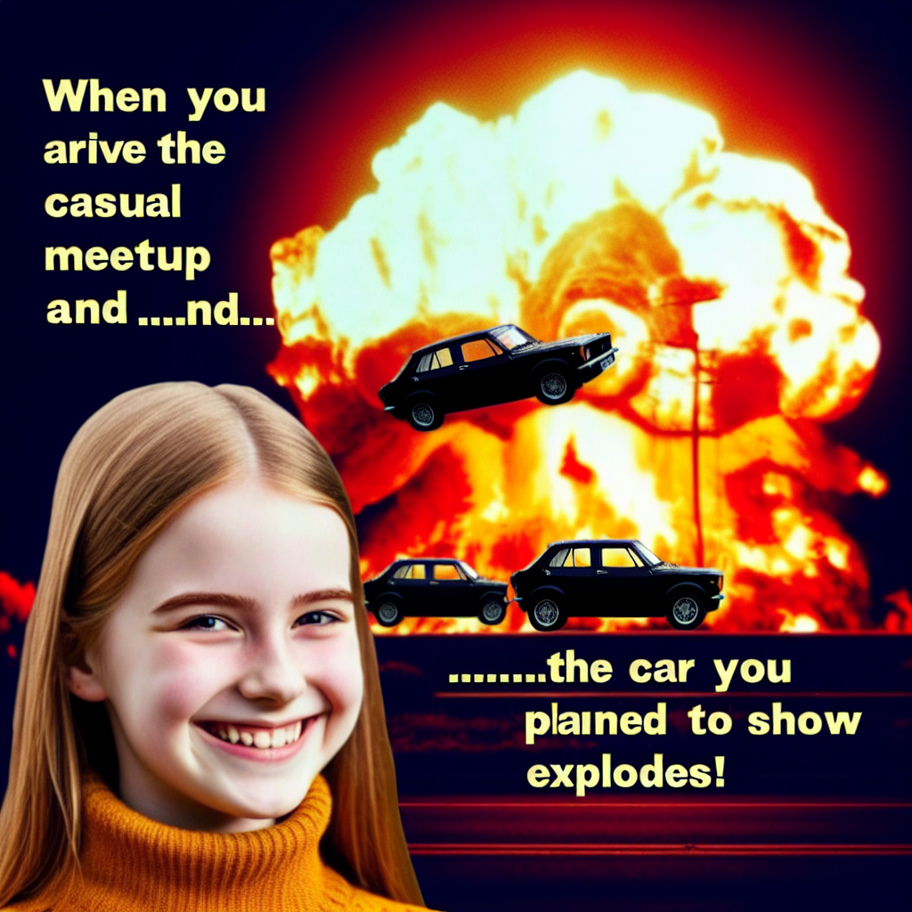 When Your Car Explodes and It's Just Monday Again!