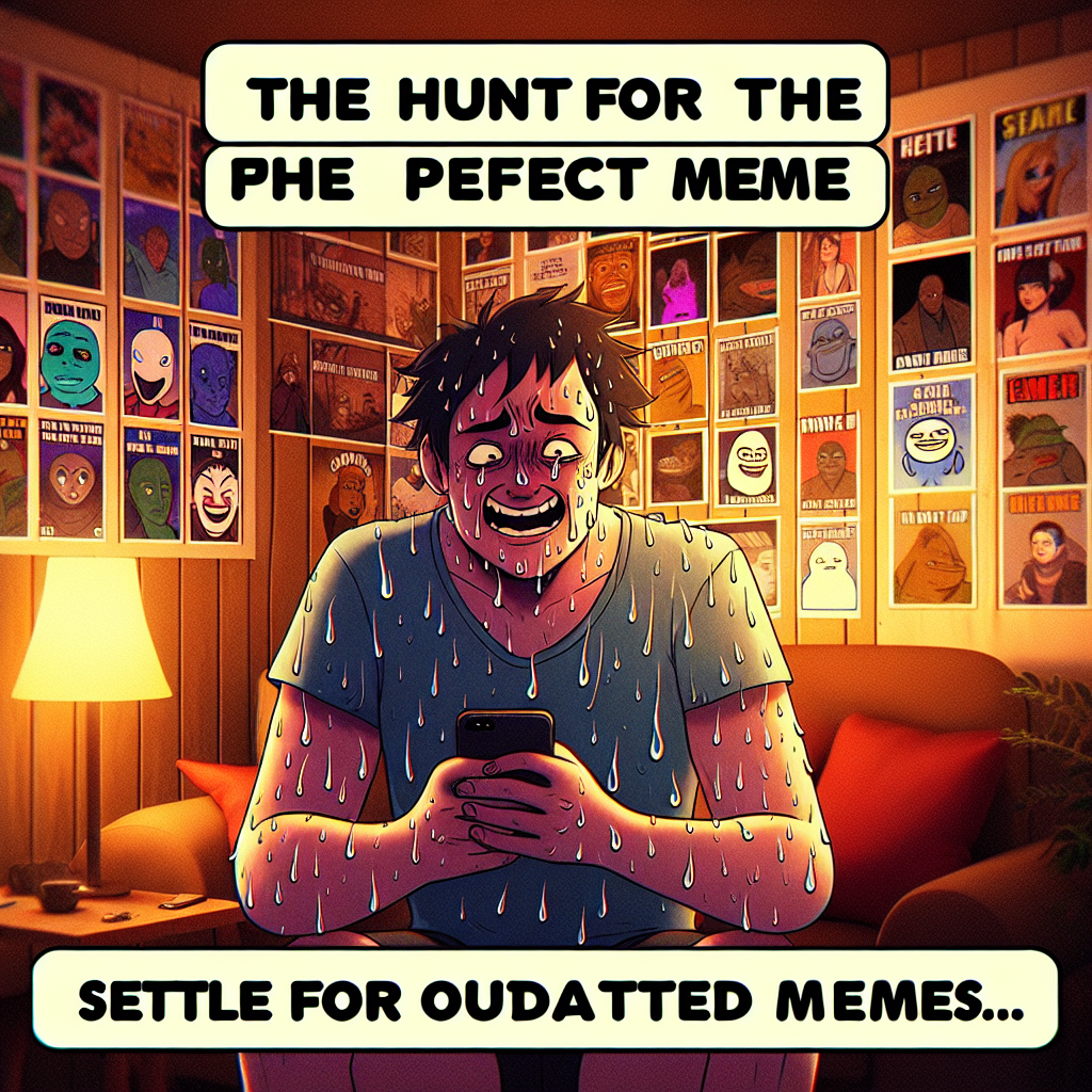 The Struggle of Finding a Good Funny Meme