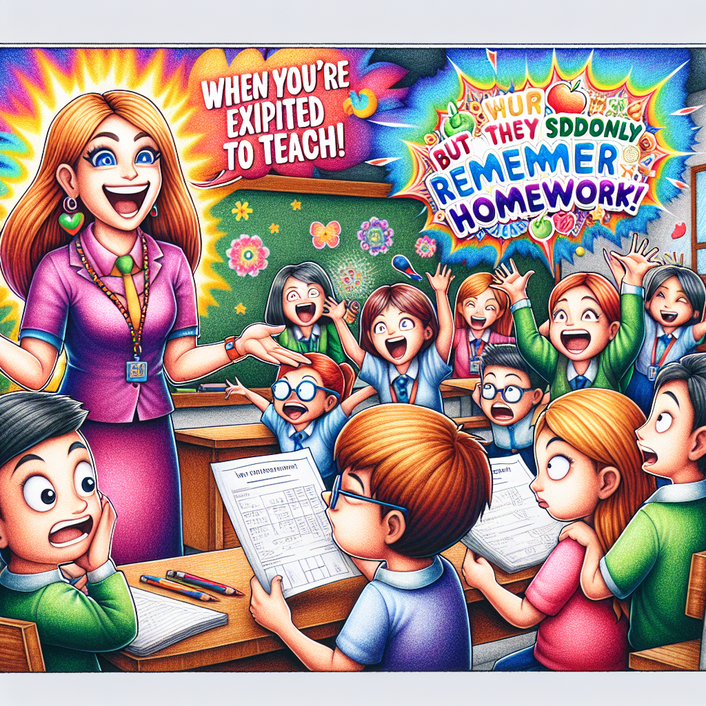 When Kids Suddenly Remember the Homework You Forgot to Mention