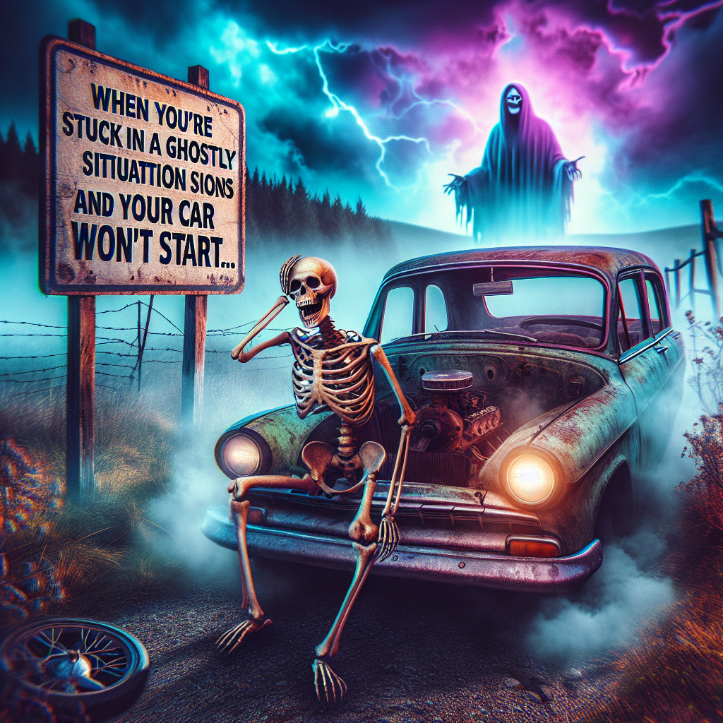 When Your Car Breaks Down on a Haunted Road