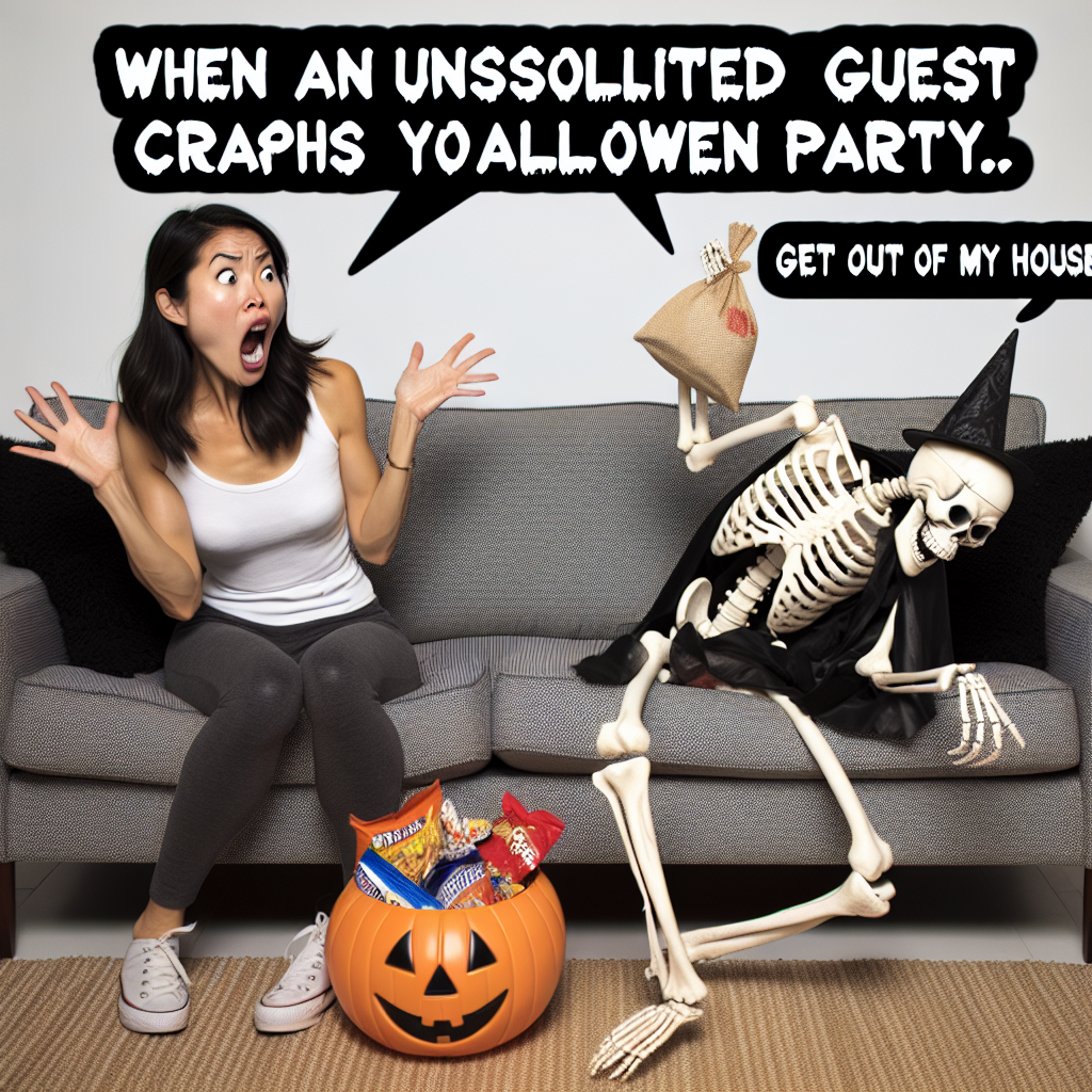 When Skeletons Overstay Their Welcome: Hilarious Home Invasion!