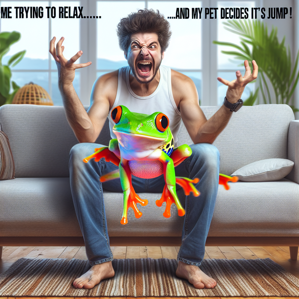 When Life Gives You Frogs: A Hilarious Twist on Being a Chill Dad