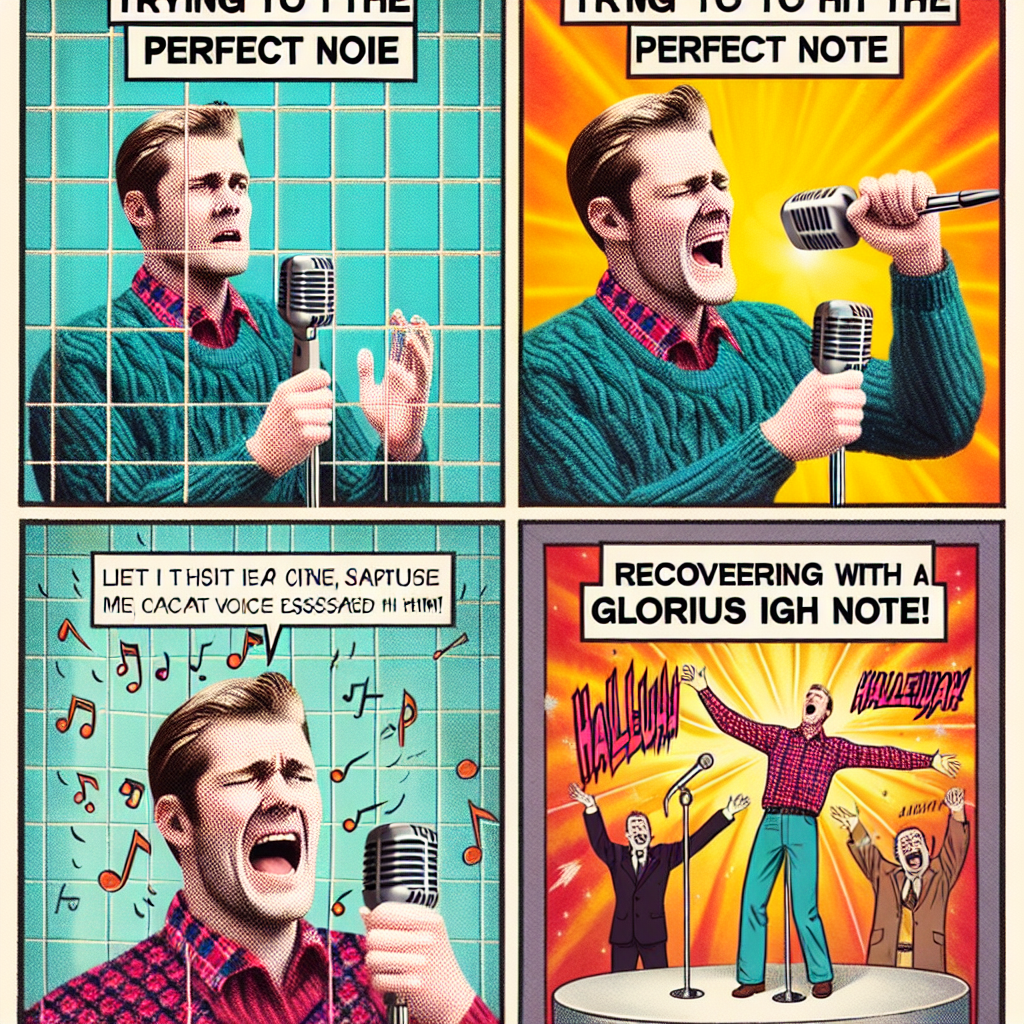 When You Finally Hit that Perfect Note: Hallelujah Moments
