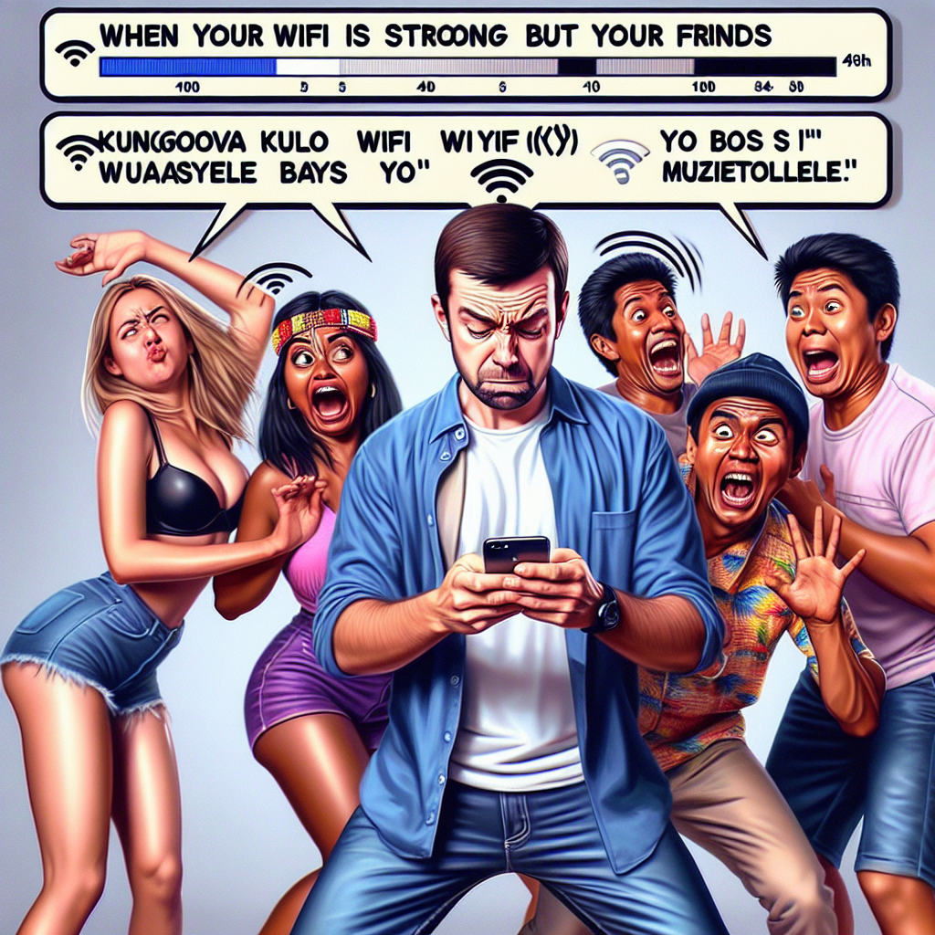 When Your WiFi is Stronger Than Your Game: A Hilarious Scenario