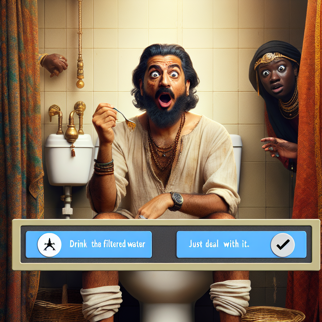 When Your Hair Turns Diarrhea into Drinking Water: A Hilarious Meme Scenario