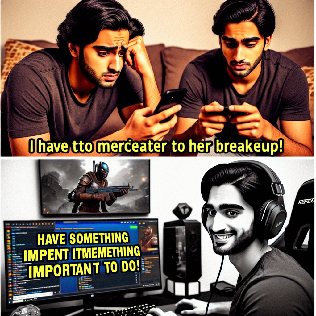 When Your Girlfriend Wants You Back but COD Calls!