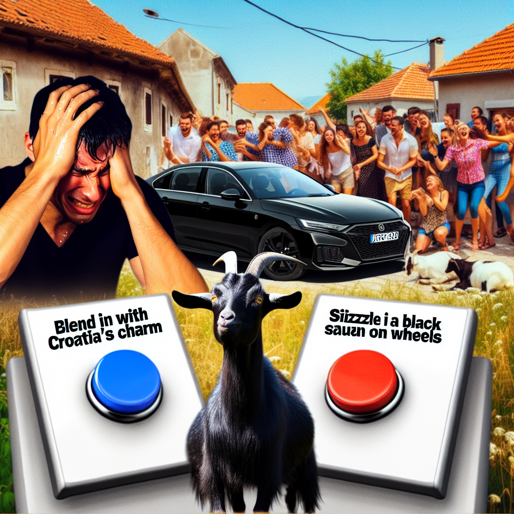 The Struggles of Driving a Black Car in Croatia