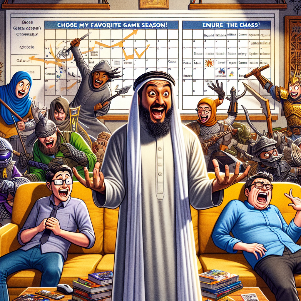 Choose Your Game Season: A Hilarious Dilemma!