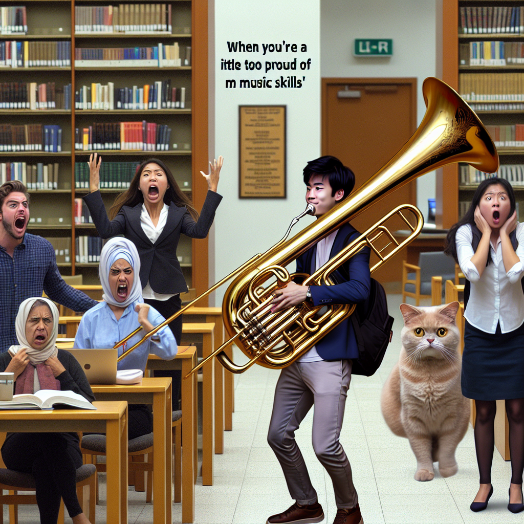 When You Bring a Trompeta to a Silent Library