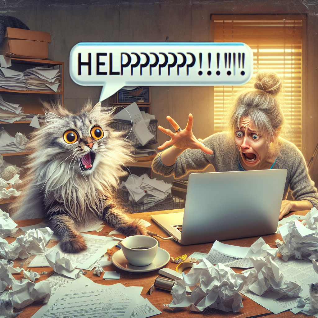 When Life Overwhelms You: A Hilarious Cry for Help