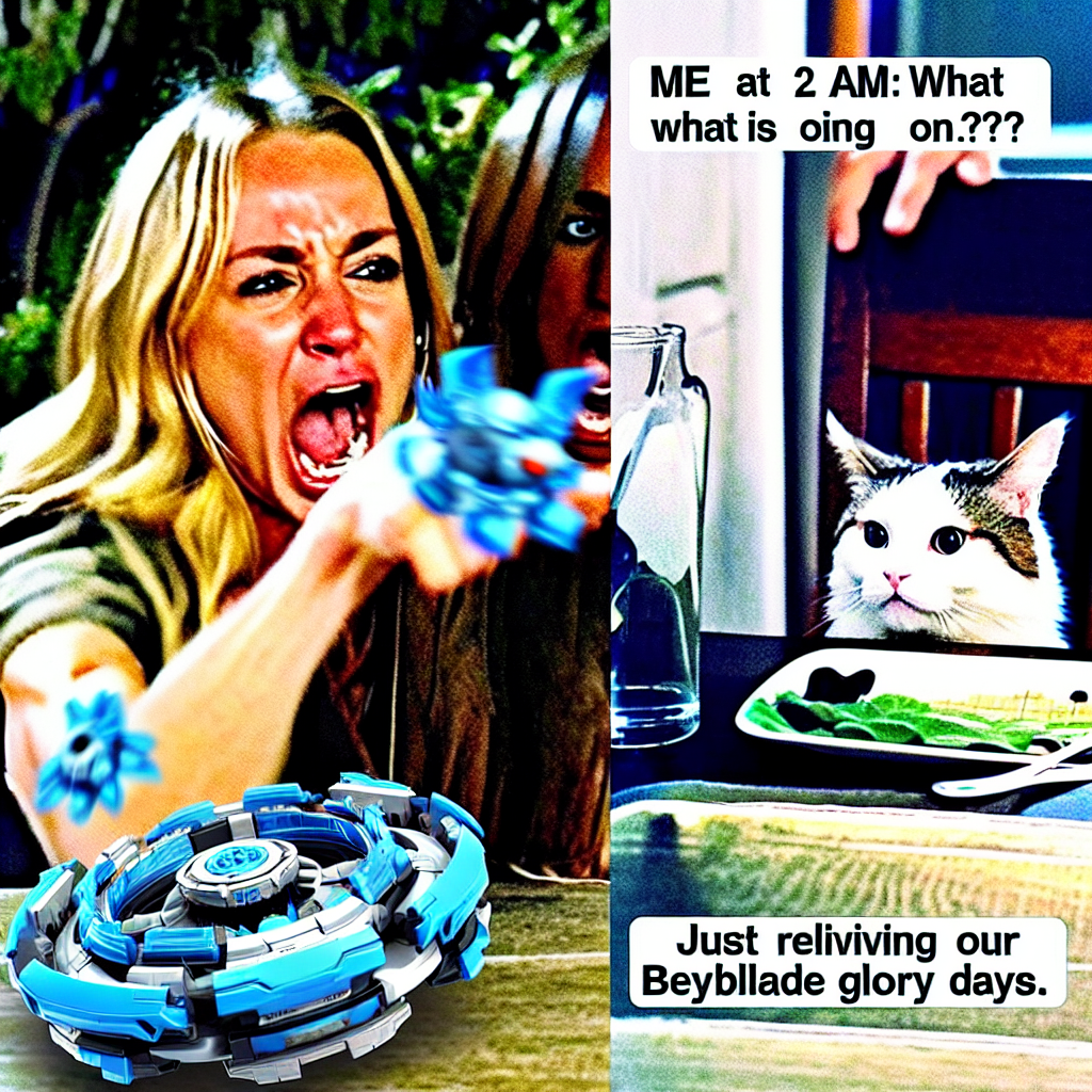 Nighttime Beyblade Showdowns: When Sleep Turns into Combat!