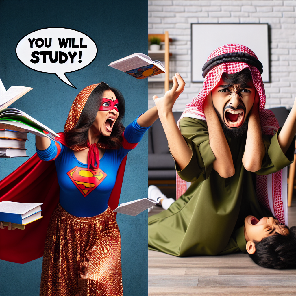 When Mom's Study Motivation Hits Different