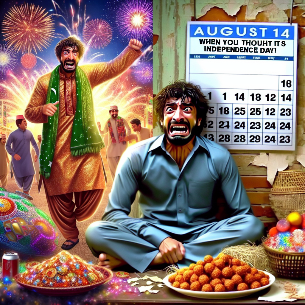 When You Forget Pakistan Independence Day Plans