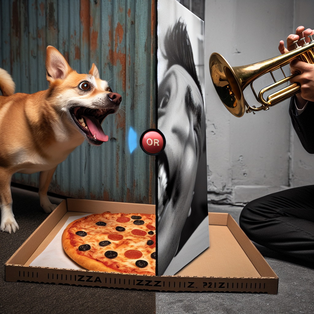 When Your Dog Thinks Pizza is the Surprise Party