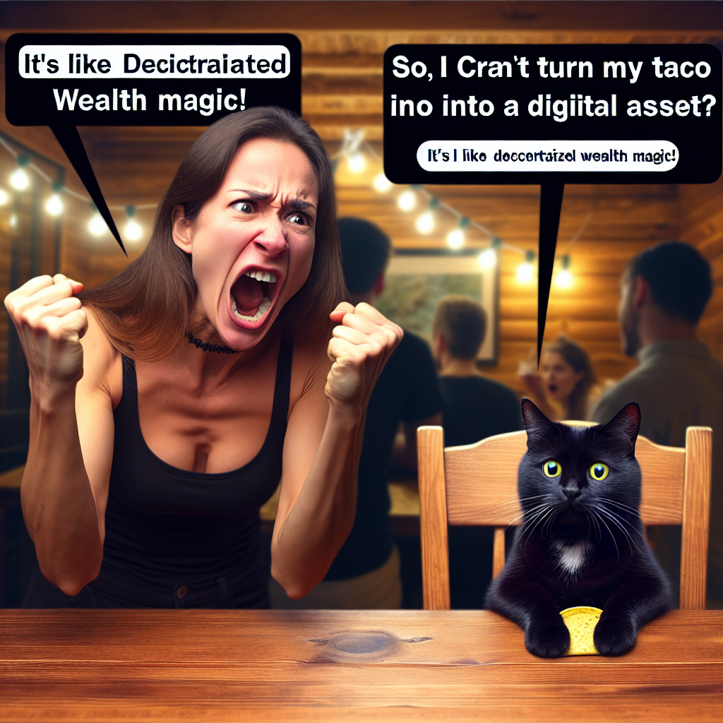 When You Explain Decentralized Tokens to Your Friends