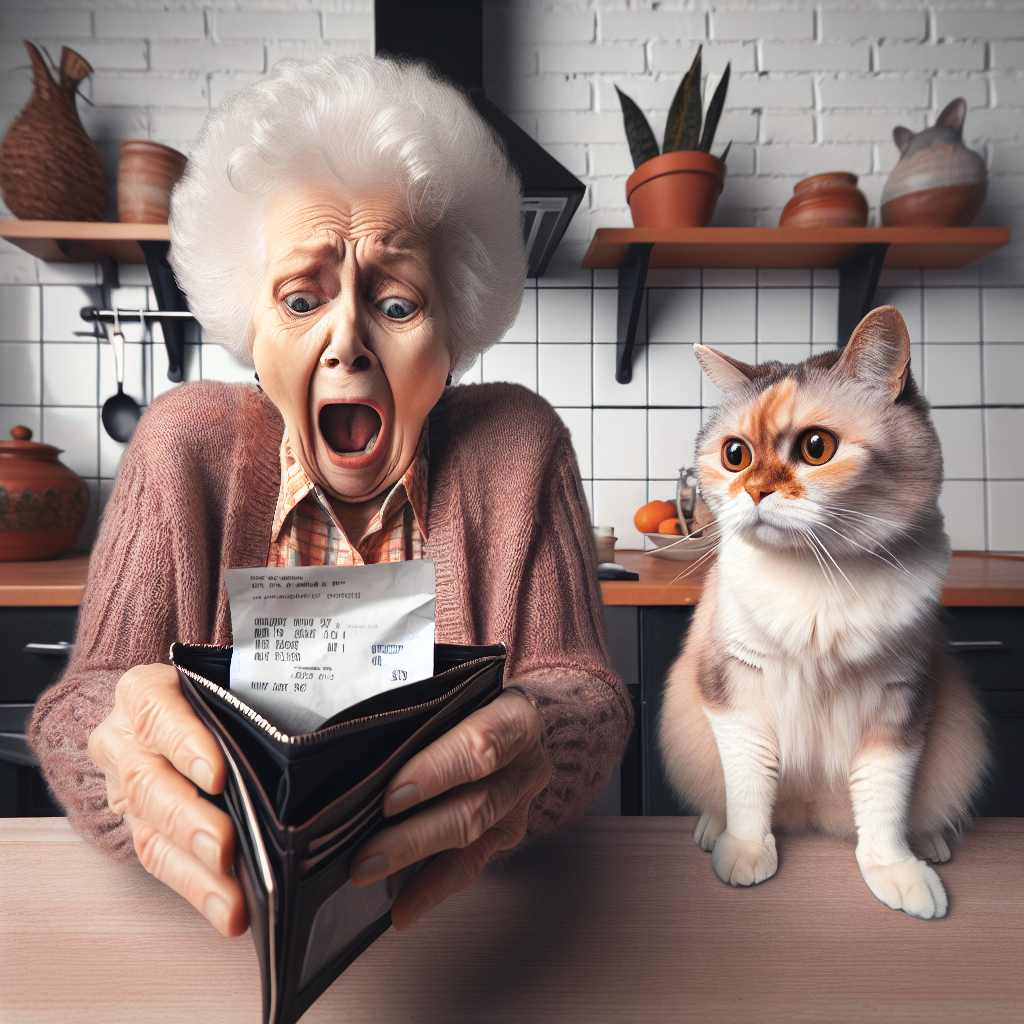 When Mom Checks Her Wallet: The Shock of Empty Pockets!