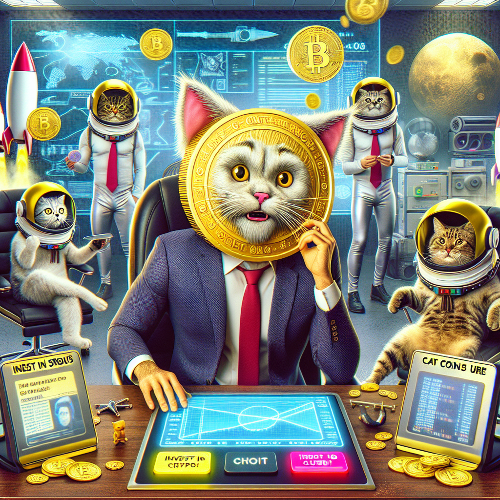 Elon Musk's Cat Coin Craze: Hilarious Meme Idea!