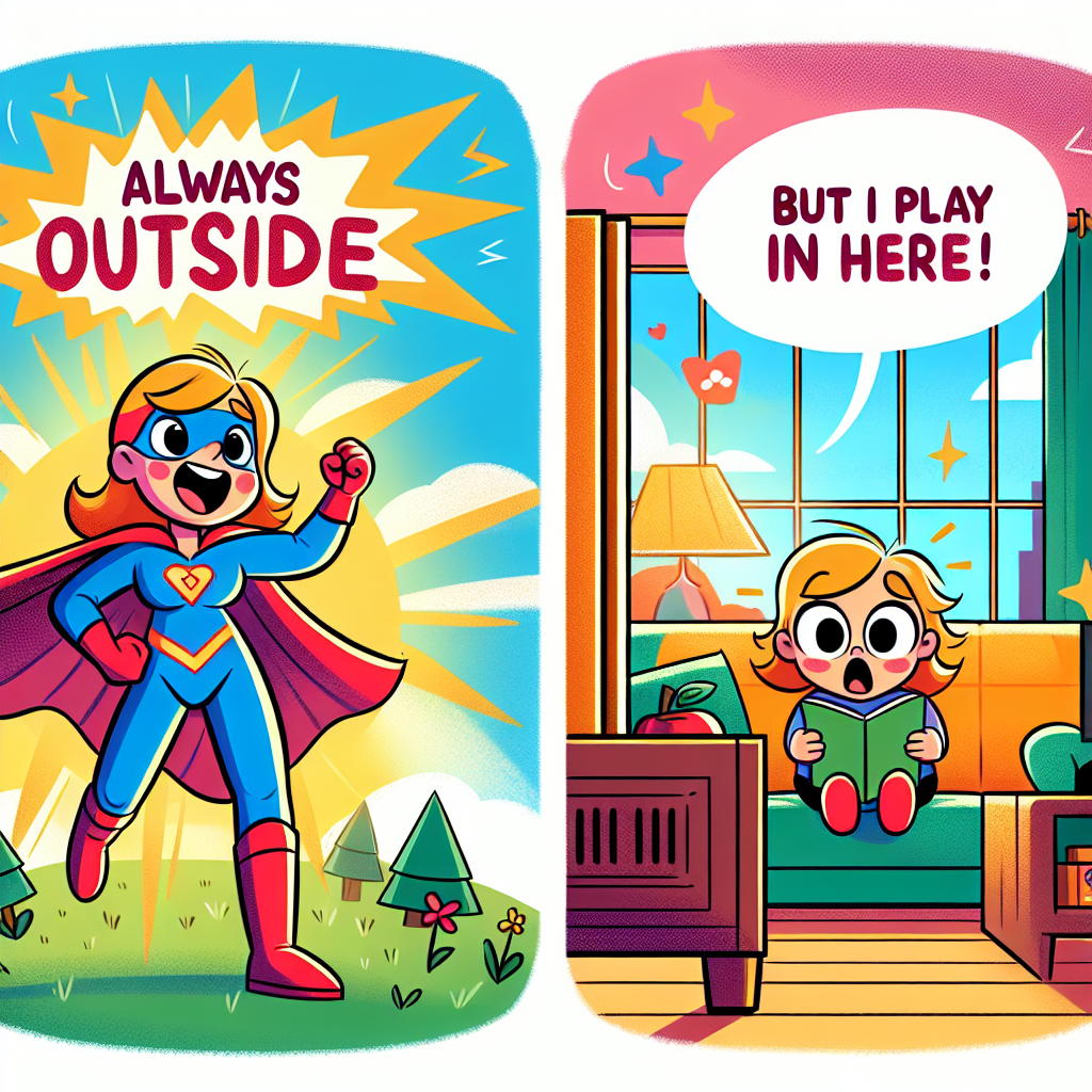 The Relatable Struggle of Playing Outside as a Kid